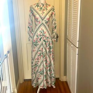 RARE Vintage Julie Miller Floral Gown 💕 Love Shack Fancy Vibes 🌸